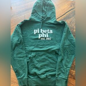 Green Pi Beta Phi Hoodie